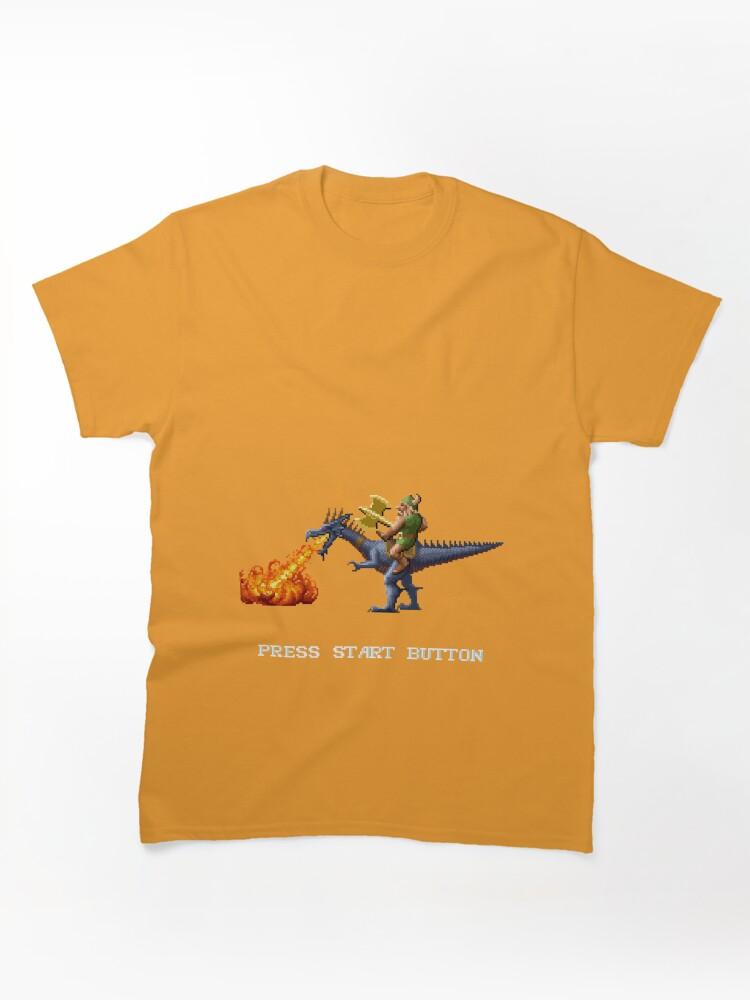Golden Axe Golden Axe Pixel Style- Retro Dos Game Fan Shirt 2 Classic T-Shirt
