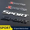 3D Μεταλλικό Αυτοκόλλητο Λογότυπο Αθλητικού Αυτοκινήτου για Τροποποιημένα Οχήματα