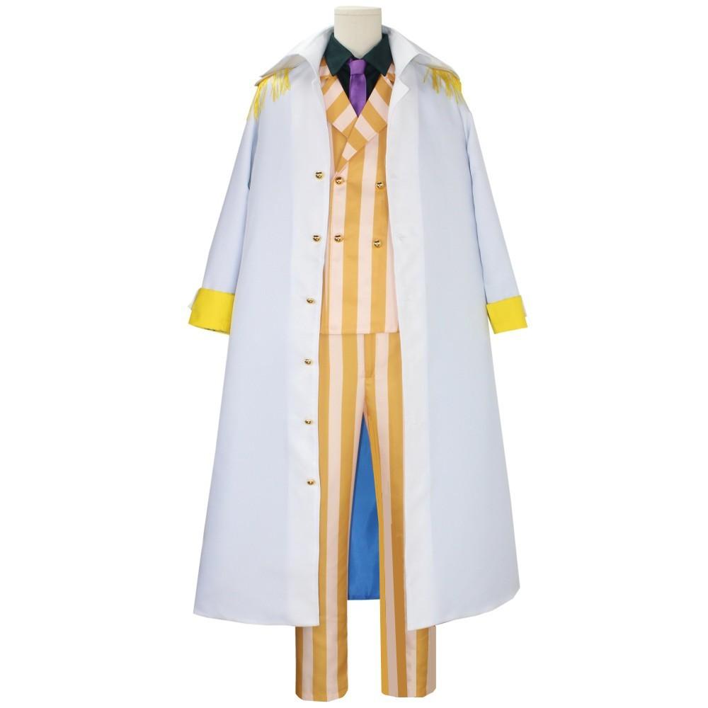 Anime Borsalino Cosplay Kostüm Admiral Kizaru Umhang und Uniform Anzug Halloween Marine General Performance Kostüme