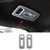 Matte Silver Cover Trim Fit For Ford Explorer Rear Reading Light 2011- 2PCS
