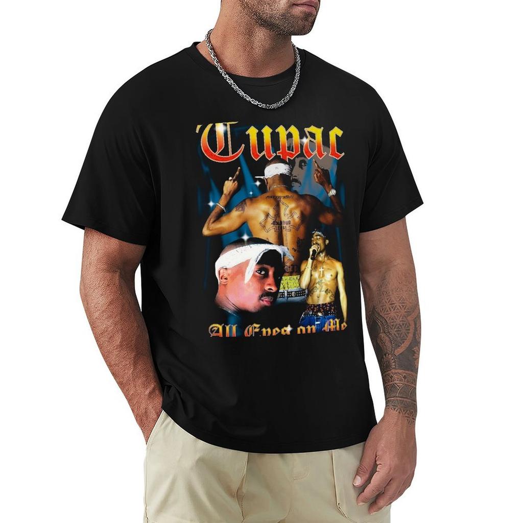 TUPAC TShirt Classic Crew Neck Cotton TShirt