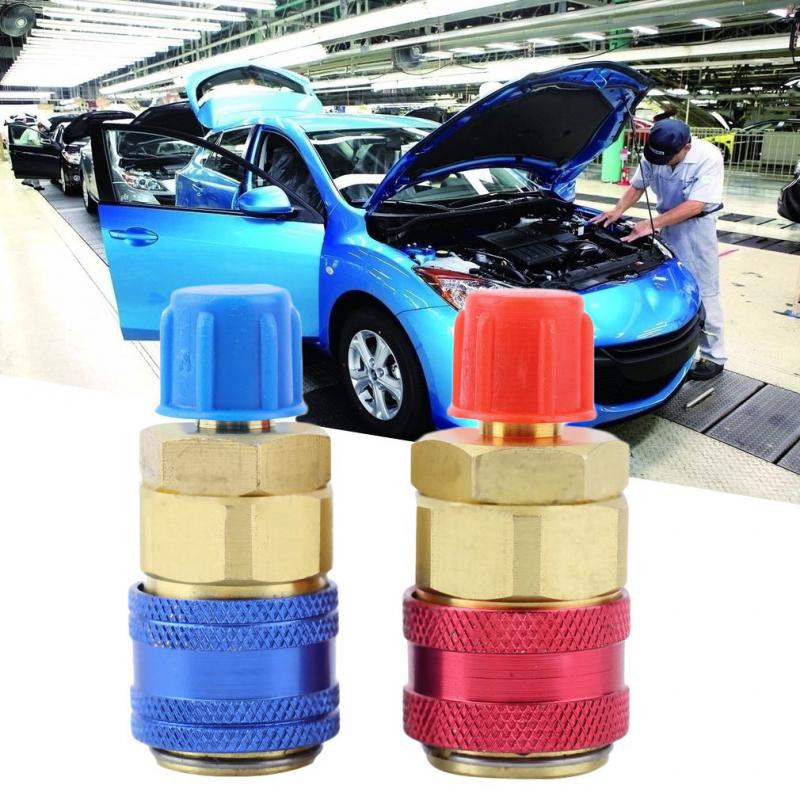 

Низкий Высокий Автомобильный Быстроразъемный Соединитель Латунный Адаптер Автомобильный Кондиционер Хладагент Регулируемый Манометр Коллектора