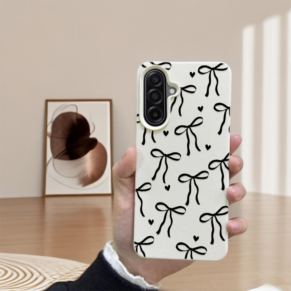 Bow Series Case For Samsung S25 Ultra S24 S23 A05S A06 A07 A15 A16 A34 A35 A53 A54 A55 A17 A26 A36 A56 Soft Cover Funda