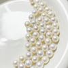 Natural 8.0-8.5mm 5A Freshwater Pearl Beads: High Luster, Near-Round, Flawless for Pendants, Stud Earrings, and Necklaces
