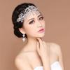 Sparkling Crystal Tassel Headband Luxury Bridal Tiaras Head Chain Rhinestone Headdress  Photoshoot