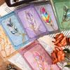 5style Vintage Art Feather Metal Bookmark with High Beauty and Exquisite Student Page Clip Cultural and Creative Gift