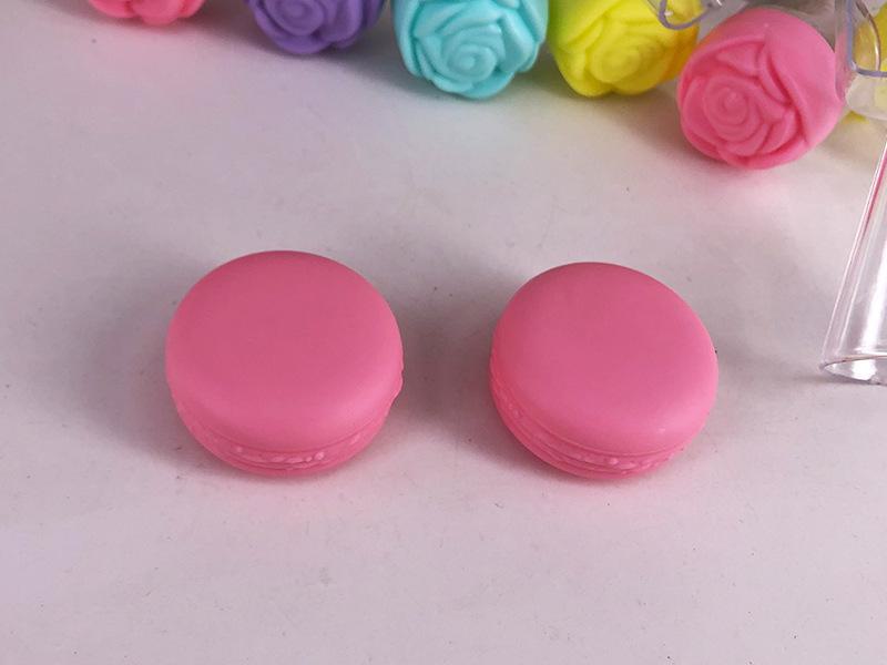 Multi-use Cosmetic Box: Macaron Cream, Lip Gloss, Face Cream, Eye Shadow, Loose Powder - Small Plastic Empty Bottles Packaging