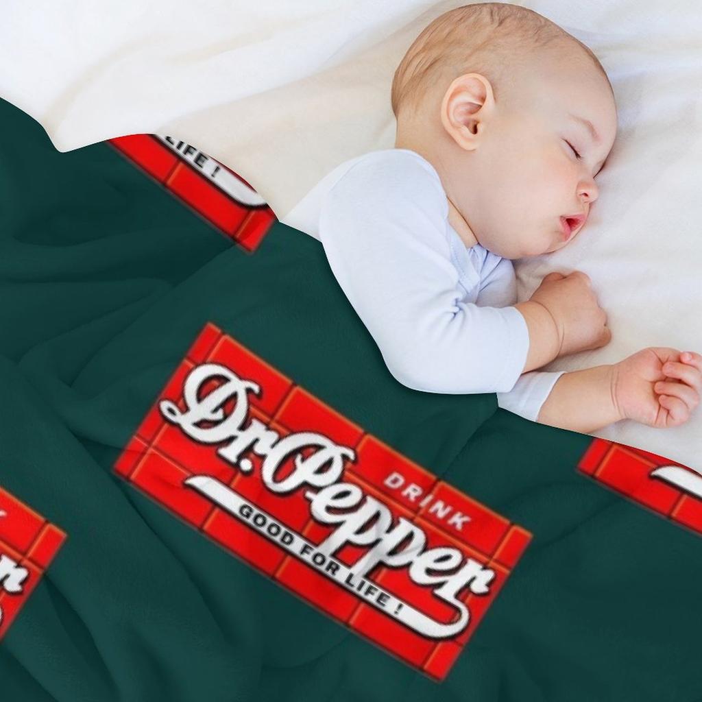 Dr Pepper - Good for Life! Classic Throw Blanket Flannels Luxury Brand christmas decoration valentine gift ideas Blankets