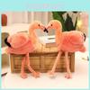 Flamingo-Plüschtier Geschenk für Mädchen Weicher Kristall-Samt Verzierte Sammlerpuppe