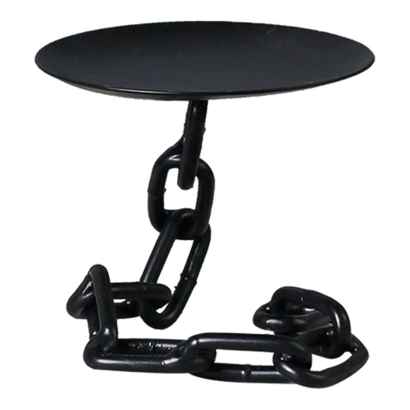 Wrought Iron Candle Holder CandleSticks Holder Butterfly Iron Chain Candlestick Holders Tealight Candle Holders