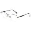 Óculos Masculinos de Titânio Puro Óculos de Uso Diário para Escritório Lentes de Prescrição Progressivas Miopia Hipermetropia Óculos Antirreflexo