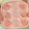 Rose Heart Diamond Ice Cube Mold Food Grade Silicone Ice Maker for Whisky Cocktail Ice Cube Tray Dessert Mold