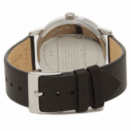 Coach Women's Watch 14503494 36mm Black and Silver