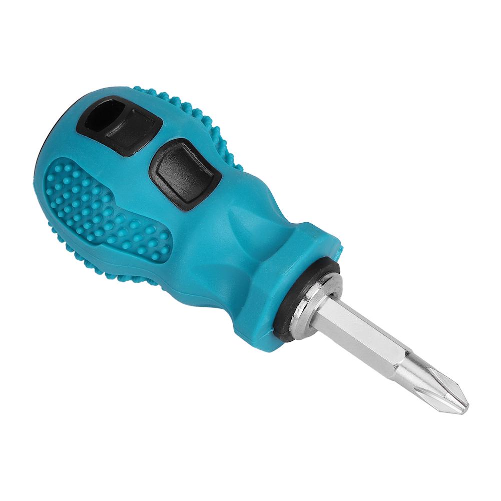 Mini Magnetic Dual Purpose Cross Slot Bits Screwdriver