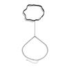 Sexy Shiny Rhinestone Elastic Band Leg Chains for Women Summer Bikini Adjustable Bandage Thigh Chain Nightclub Body Jewelry New