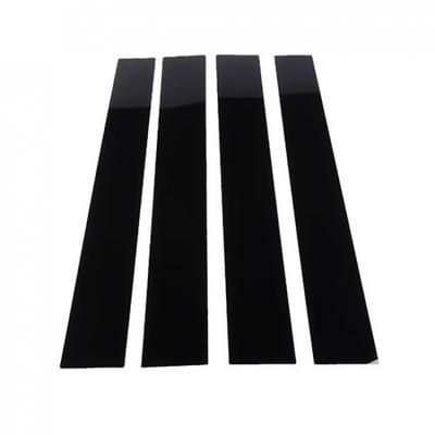 4PCS Gloss Black B-Pillar Post Applique Cover For -2025 Dodge Ram 1500 Truck