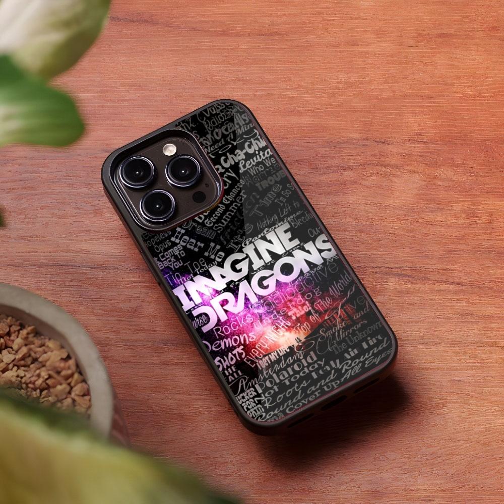 Imagine Dragons Rock Band Phone Case for Iphone 16 15 14 13 Pro Max 12 11 Mini 7 8 Plus Se Xr X Xs Fundas Shell PC+TPU Cover
