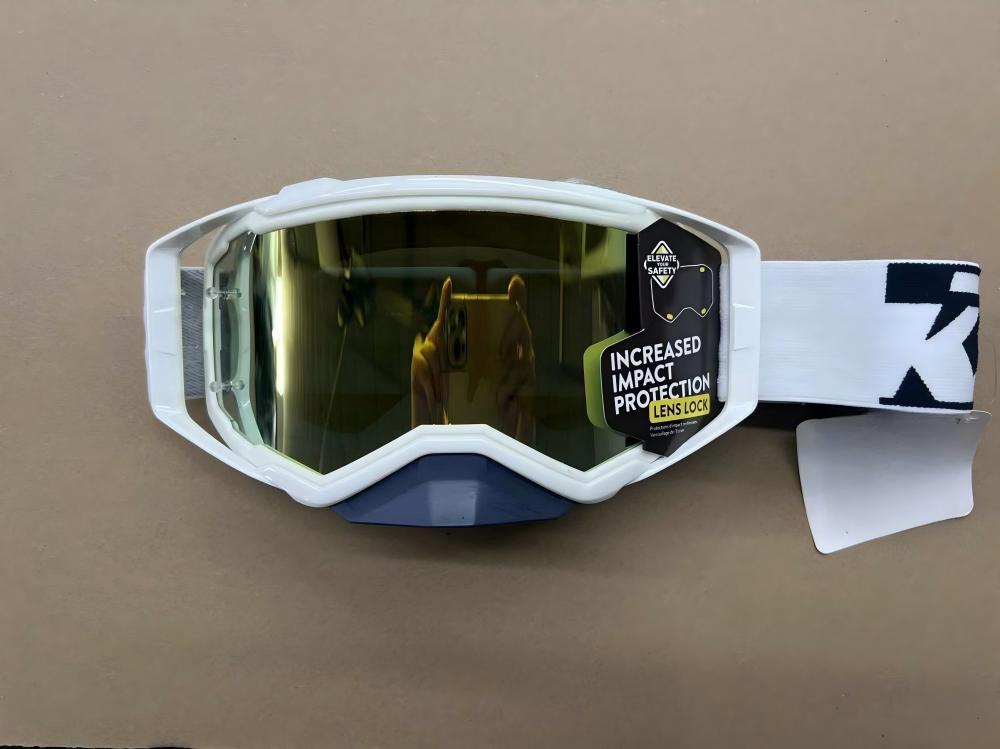 High-grade Banded Motocross Motorcycle Cross Goggles Windproof Dustproof Visor Replaceable Lenses Helmet Eyewear Riding Glasses