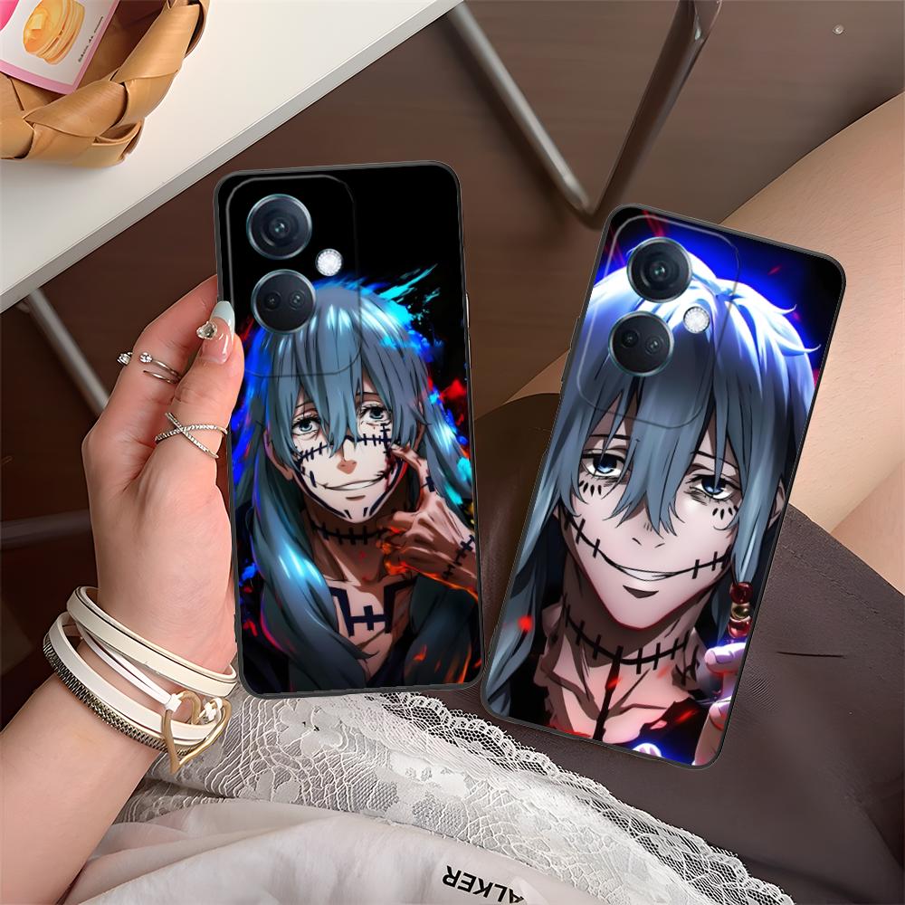 JJK Mahito Phone Case for OPPO Find X9 X8 X7 X6 X5 X3 X2 Plus S Pro Ultra Lite Soft TPU Shockproof Cover