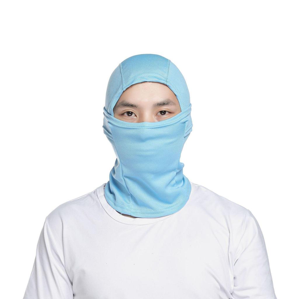 Exclusive Summer Outdoor Cycling Face Cover: Dustproof, Sun-Protective, Breathable, Quick-Dry Neck Gaiter with Single Hole Design