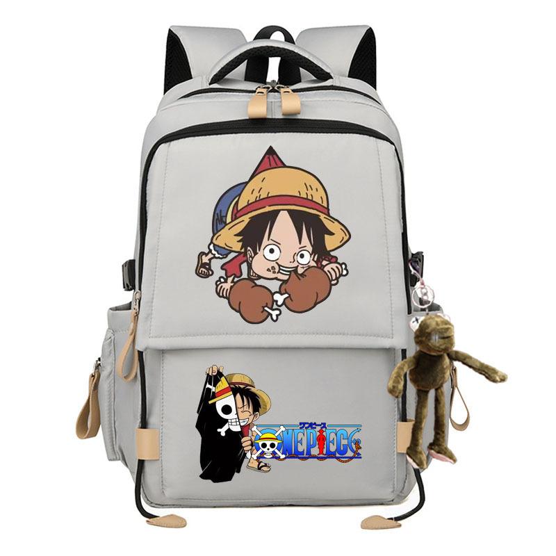 ONE PIECE Backpack Teen Student Large Capacity Fashion Backpack