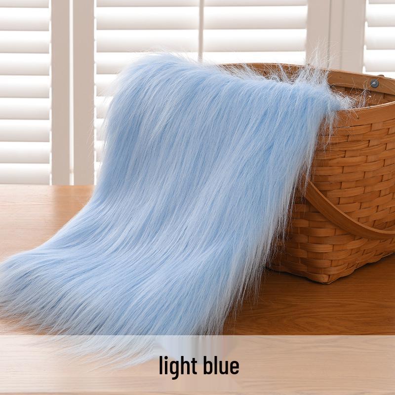 12cm Long Pile Faux Fur Fabric for Cosplay and Fursuit Toys