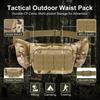 Men's Tactical-Waist Bag High-Density Nylon Fiber Outdoor Sports Durable Storage With Adjustable Strap