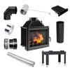 KRATKI MAJA 8 kW fireplace insert + accessories