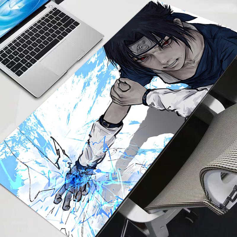 Anime Gaming Speed Exquisite Mouse Pad Naruto Sasuke Gamer Cabinet Mouse Mat Popular Keyboard Mousepad Office Computer Desk Mat