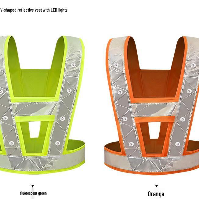 LED-blinkende reflektierende Weste für die Sicherheit beim Nachtfahren