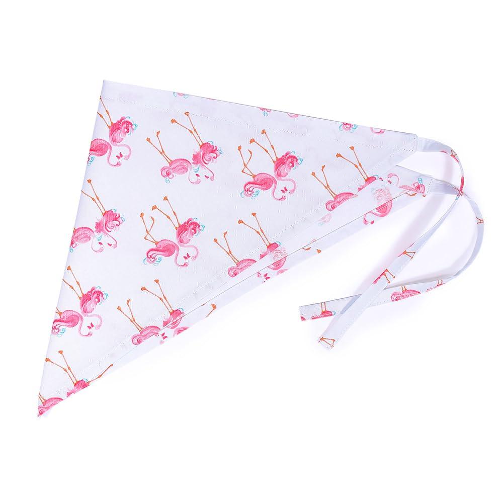 LAURA ASHLEY/COLORFUL CANDY STYLE Apron for Girls (Middle School/High School Students) with Headscarf Set, Stylish for Cooking Classes, Pretty Flaming