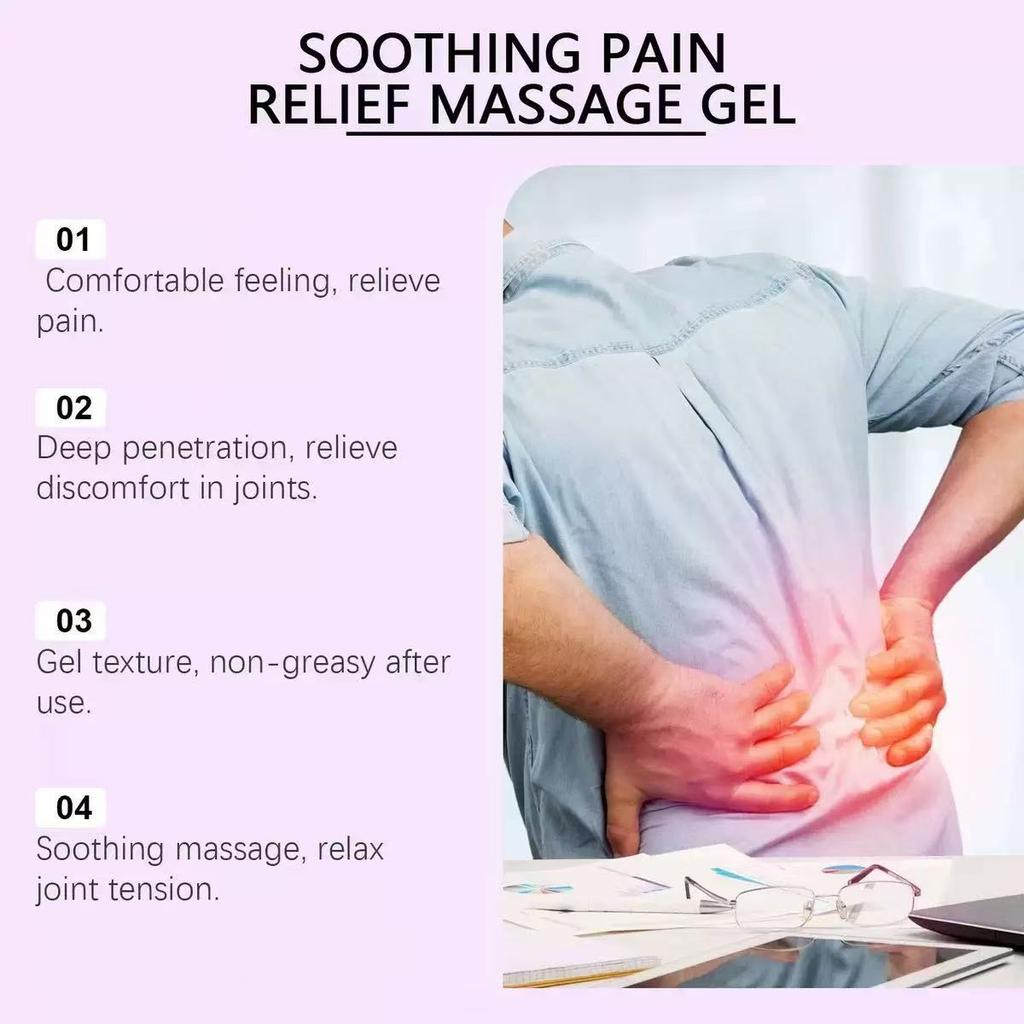 Shoulder Spine Lumbar Joint Pain Gel Relieves Pain Massage Soothing Moisturizing Body Joint Health Care 100g