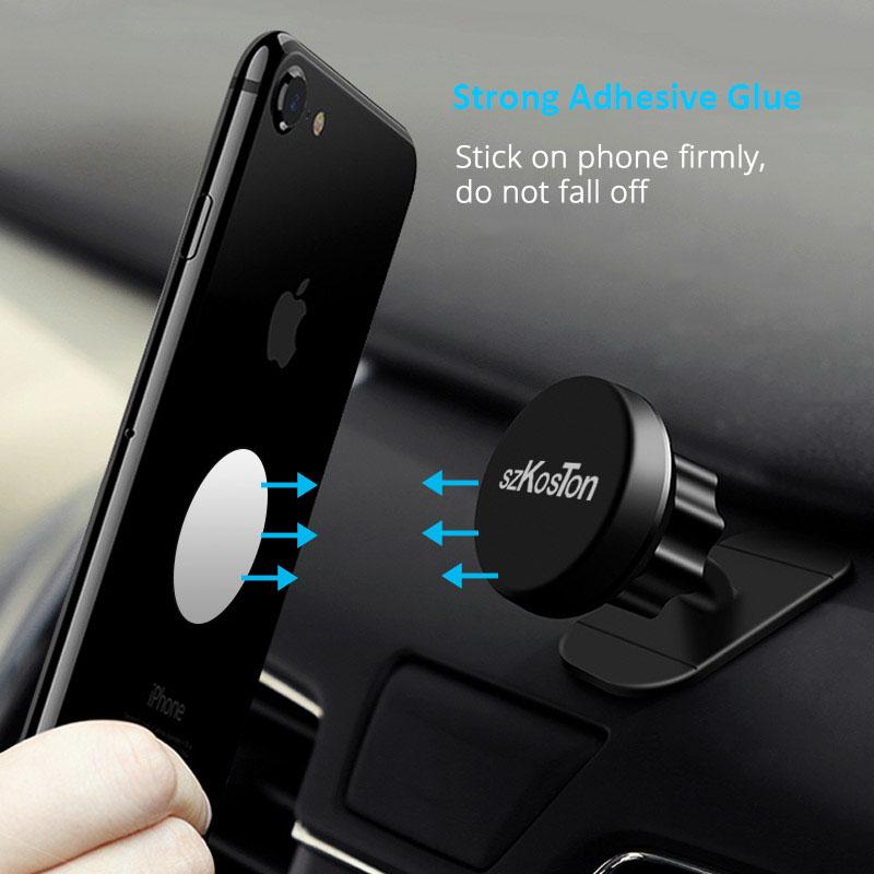 Magnetic Metal Plate For Magnetic Car Phone Holder Universal Iron Sheet Sticker Stand Mobile Phone Magnet Holder Mount
