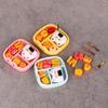 Simulated Pretend Play Toy Pink Yellow Blue Mini Realistic Food Model Resin Rice Balls Bread Miniature Playset Doll Accessories