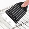 1pc- Stainless Steel Wire Baking Brush Barbecue Stove Cleaning Brush Grill Rack Cleaning Brush Blade Two in One