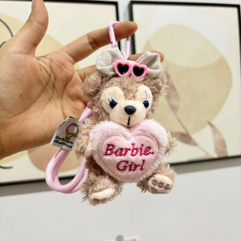 Entzückender Fuchs Plüschpuppen Schlüsselanhänger für Mädchen Weiche PP Baumwolle Niedliches Stofftier