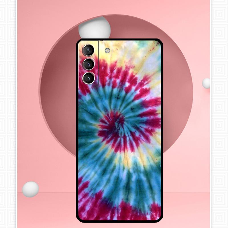 Trippy Tie Dye Hippie Art Case For Samsung Galaxy S24 Ultra S20 S21 S22 S23 S25 Ultra S9 S10 Plus S25 FE Cover Funda