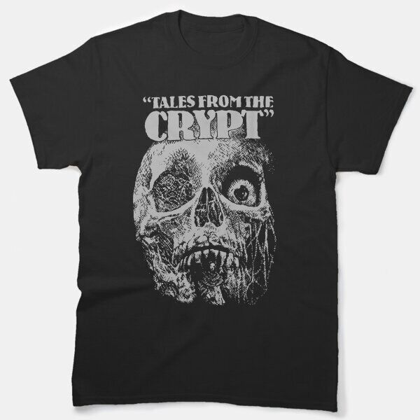 Tales From The Crypt - Skull Classic T-Shirt, Us Size S-5Xl Unisex T-Shirt