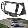 Matte Black Stereo Faceplate 9 Inch Car Radio Dash Kit for Lada Vesta 2015-2018 Dashboard Trim Replacement LHD, Navigation Panel Frame Android Stereo,