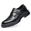 British Style Spring New Oxford Shoes Men's Thick Soled Business Dress Derby Shoes High-quality comfort Round Toe Wedding Shoes