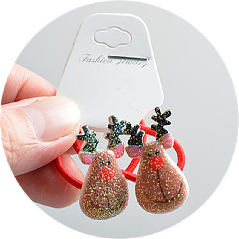 Cartoon Weihnachten Kopfschmuck Niedliche Hirschohr Geweih Haarnadeln Haarspangen Weihnachtsmann Schneemann Stirnband Haarband Kinder Kopfschmuck