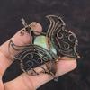 Amazonite Pendant Copper Wire Wrapped Jewelry Butterfly Gemstone Pendant Amazonite Jewelry Handmade Copper Wire Wrap Pendant Gifts For Him