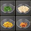 Stainless Steel Mesh Strainer Anti Scalding Foods Sifter Fried Sieve Spoon  For Noodle French Fries