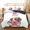 Comforter Pet Dog Bedding Set Adults Children Winter S Kidstwin Full Queen King Bedroom Set Home Textile Housse De Couette