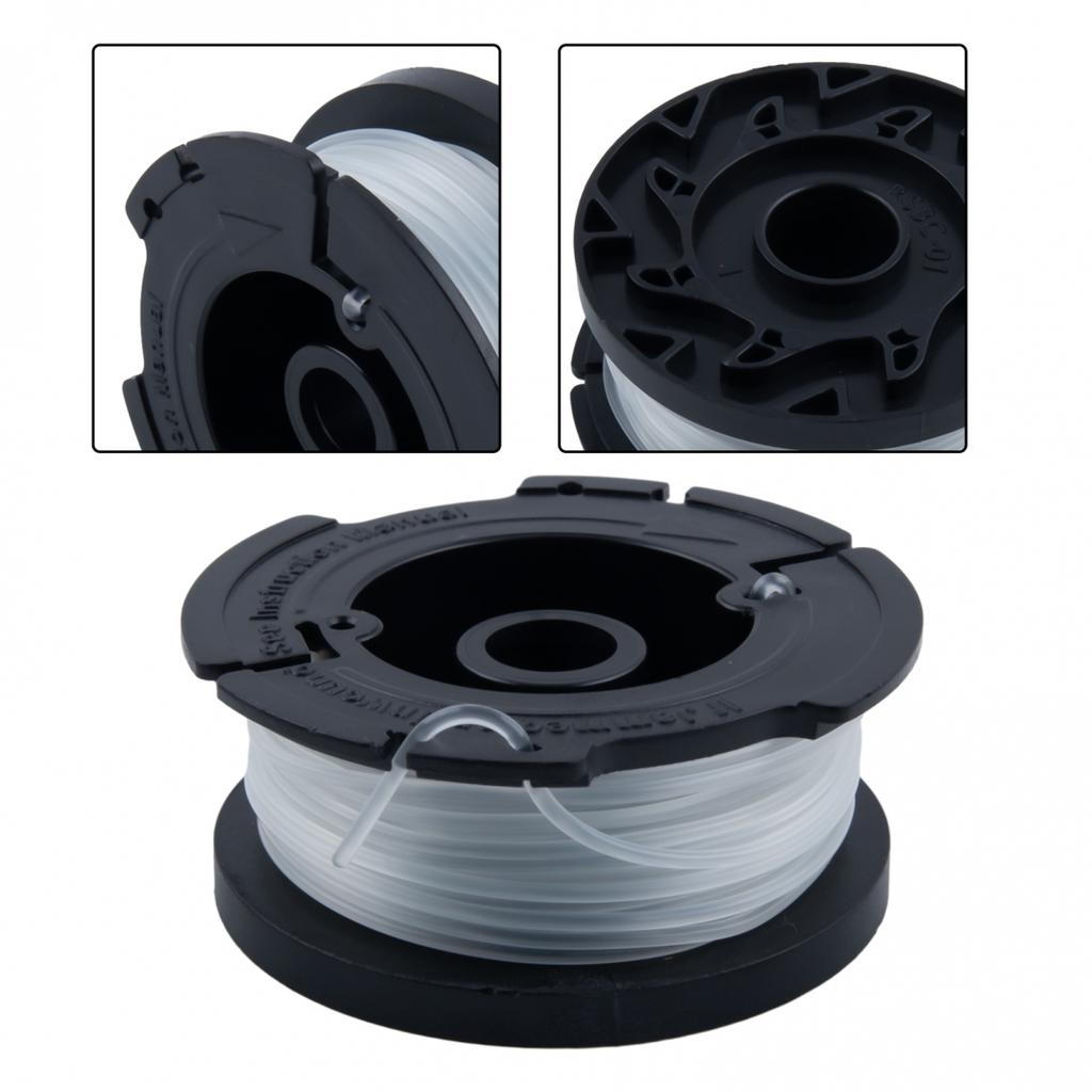With Spring Spool Line Nylon Black 0.065 inch String Trimmer AF-100 Replacement