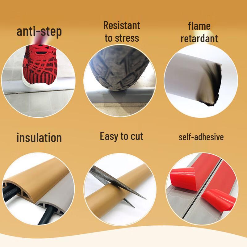 Self-Adhesive PVC Cable Trunking