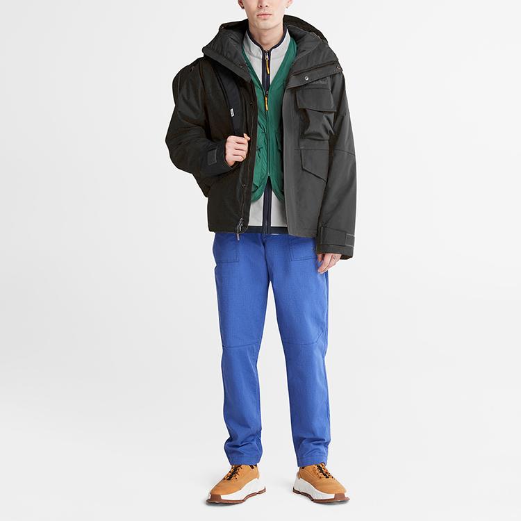 Timberland Outdoor Comfortable Warm Waterproof Cotton Jacket Men Jacket Black A6941-001