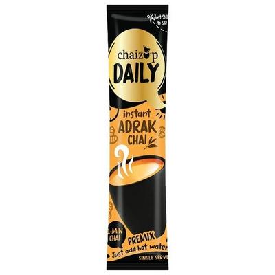 Chaizup Daily 1 Min Instant Adrak Chai Premix - 36 Sachets | Adrak Flavours | 36 Servings | 504g