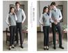 Unisex V-neck Wool Sweater Vest for Spring/Autumn Business Wear