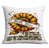 Retro Sunflower Sun Pillow Case Home Sofa Cushion Pillow Case